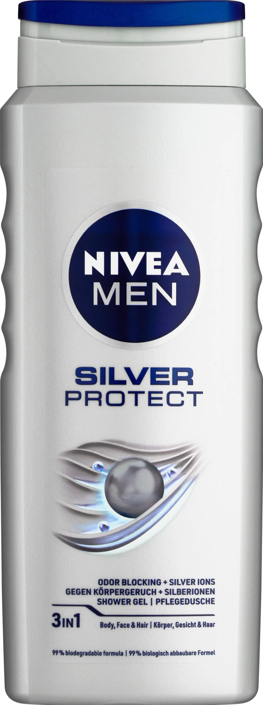 NIVEA Men Sprchovací gél Silver P. 500ml