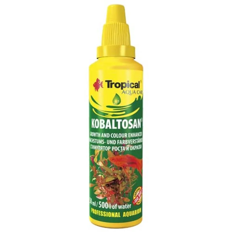 TROPICAL Kobaltosan 50ml na 500l stimulátor rastu a farby