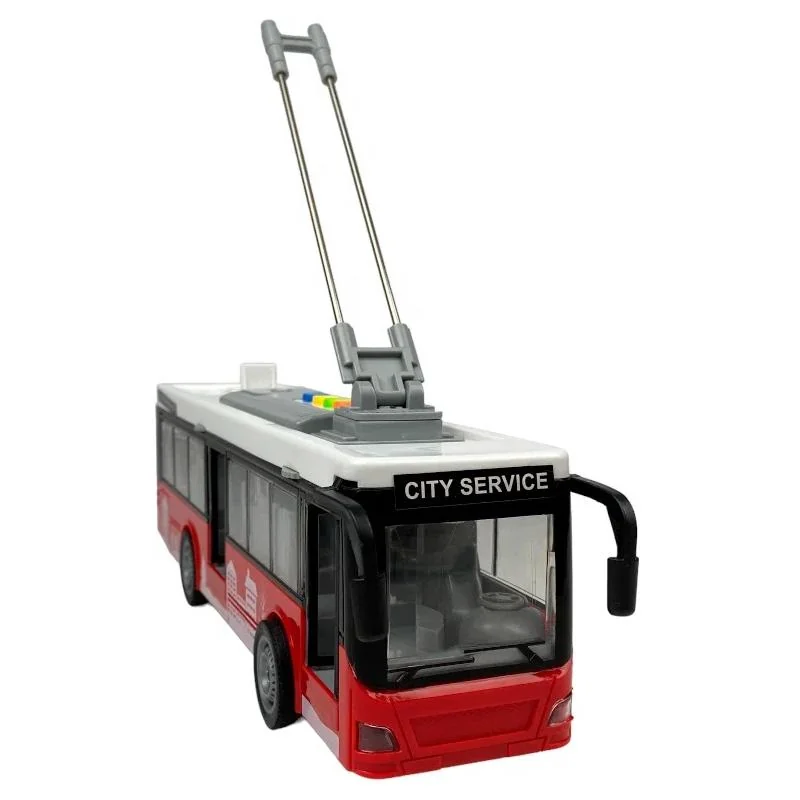 Mestský trolejbus CITY s efektmi 27cm 