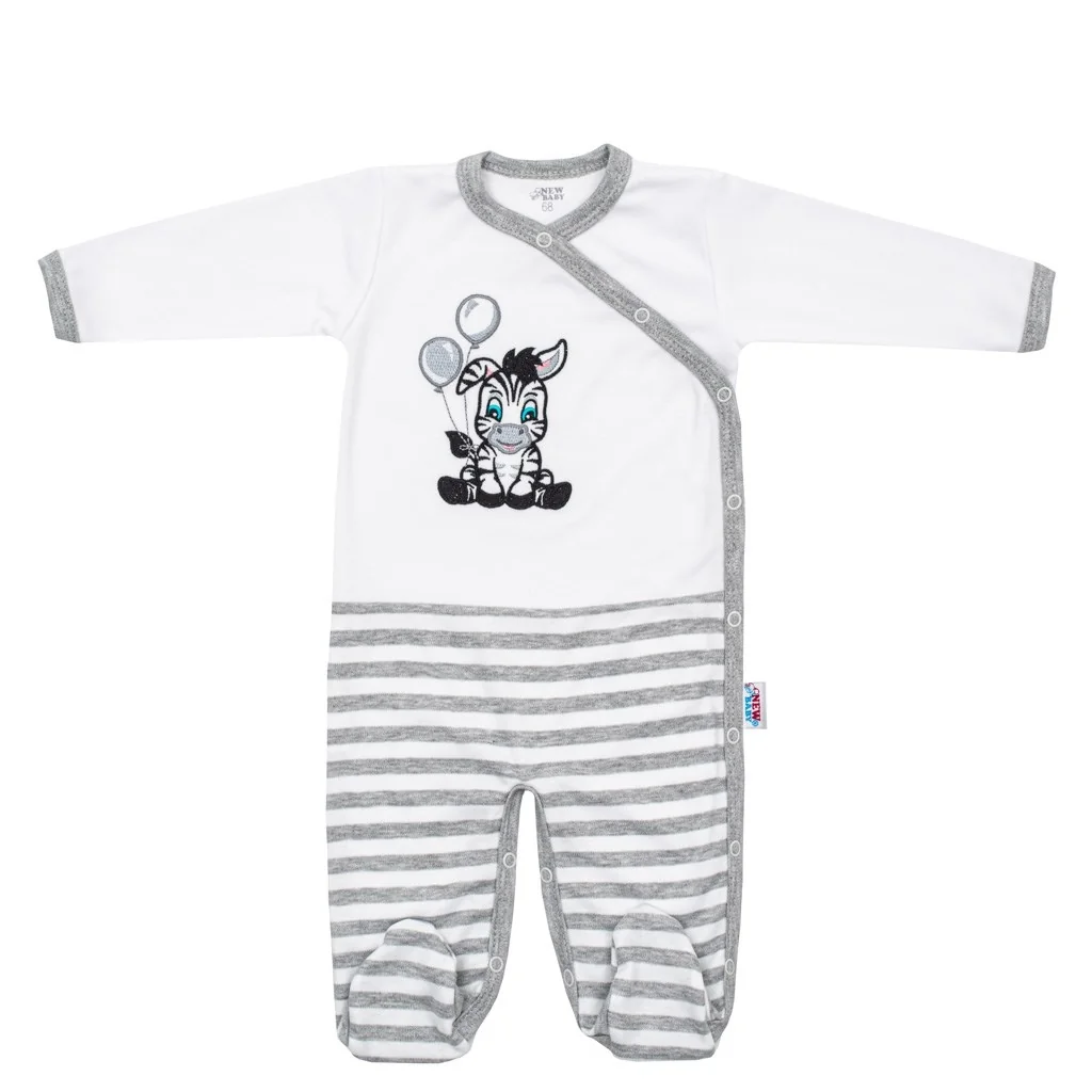 Dojčenský bavlnený overal New Baby Zebra exclusive 80 (9-12m), 20C39838