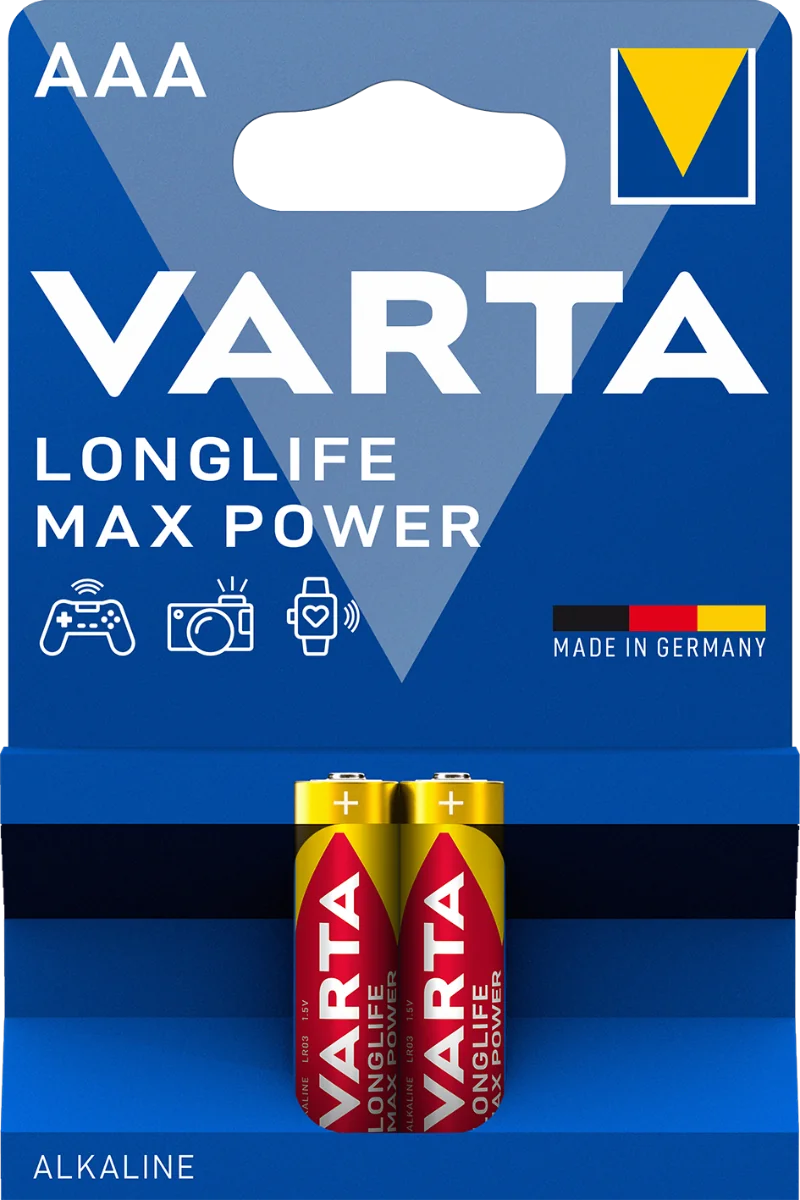 Varta Longlife Max Power 2 AAA