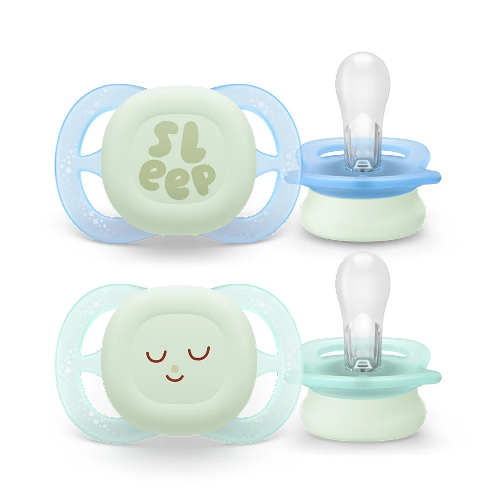 Philips AVENT Cumlík Ultrastart nočný 0-2m chlapec 1×2 ks, cumlík