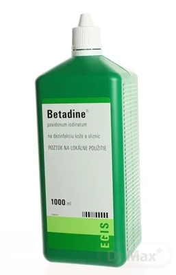 Betadine dezinfekčný roztok 100 mg/ml