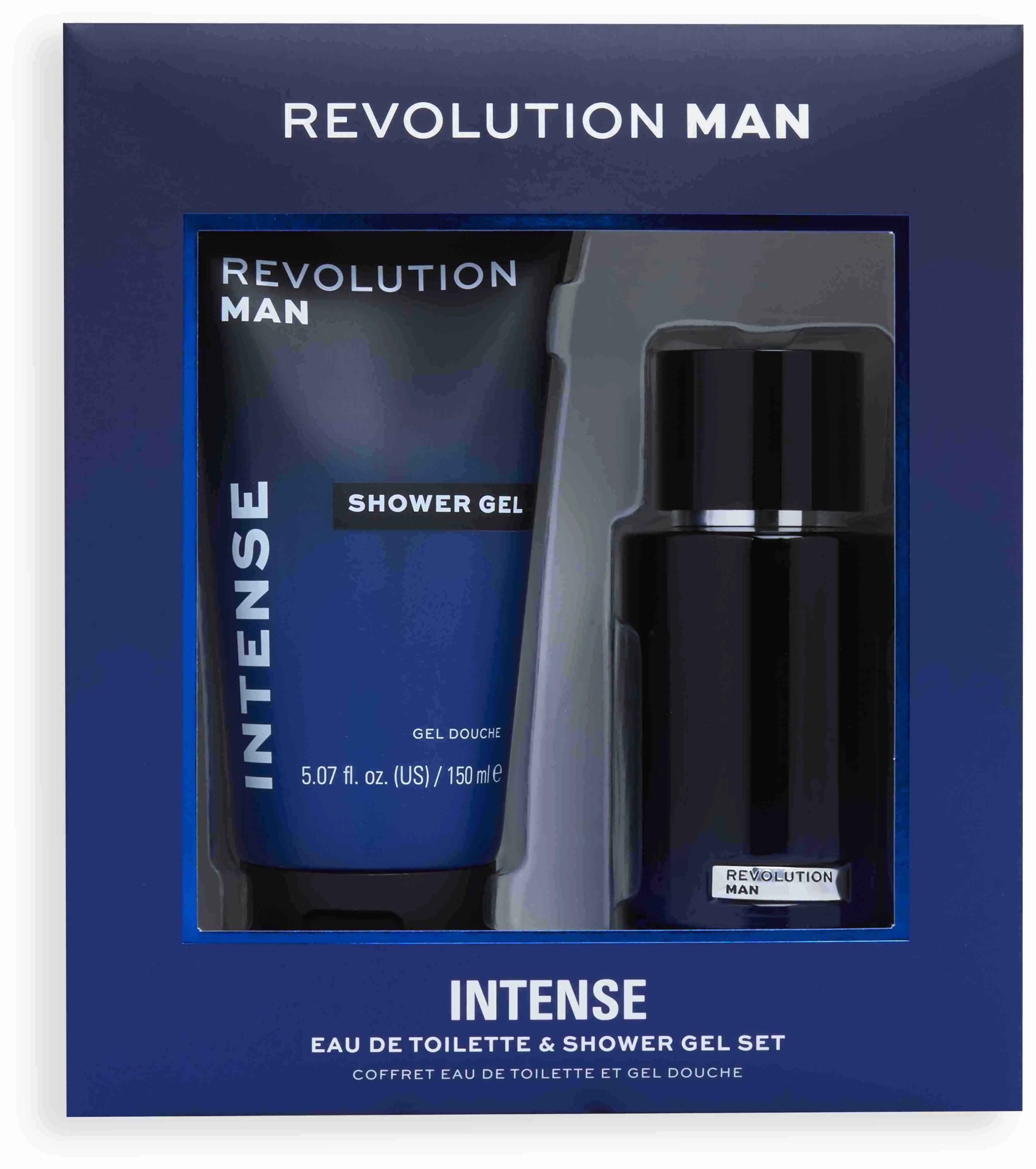 Revolution Man, Intense Shower Gel & EDT Set 1×1 set, darčeková sada