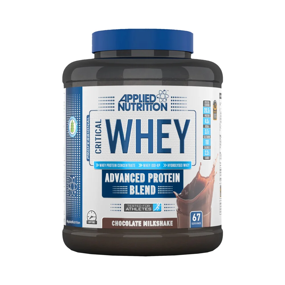 Applied Nutrition Critical Whey 2000 g čokoládový mliečny kokteil