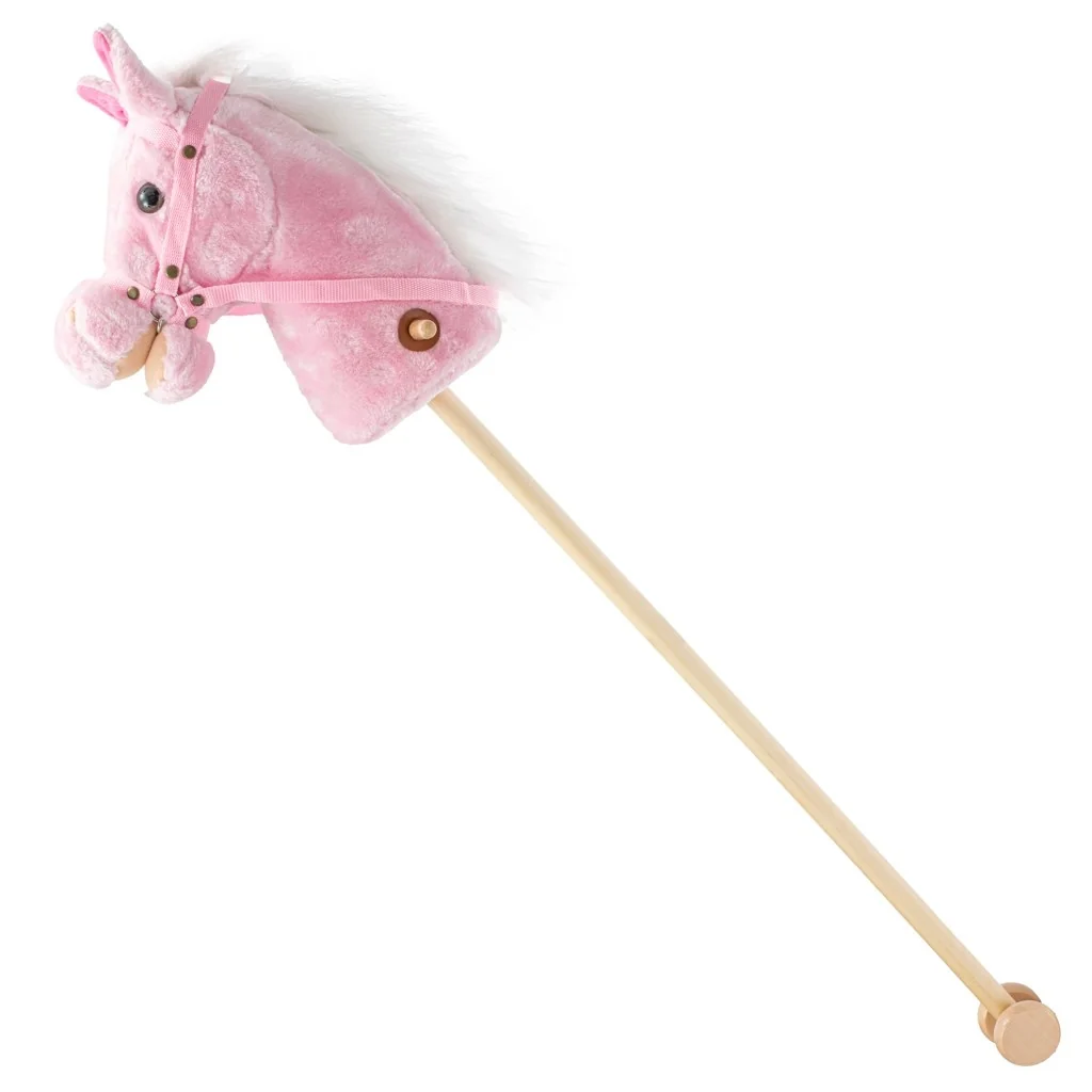 Hobby Horse so zvukom a kolieskami Rosie Baby Mix pink , 20C56546 