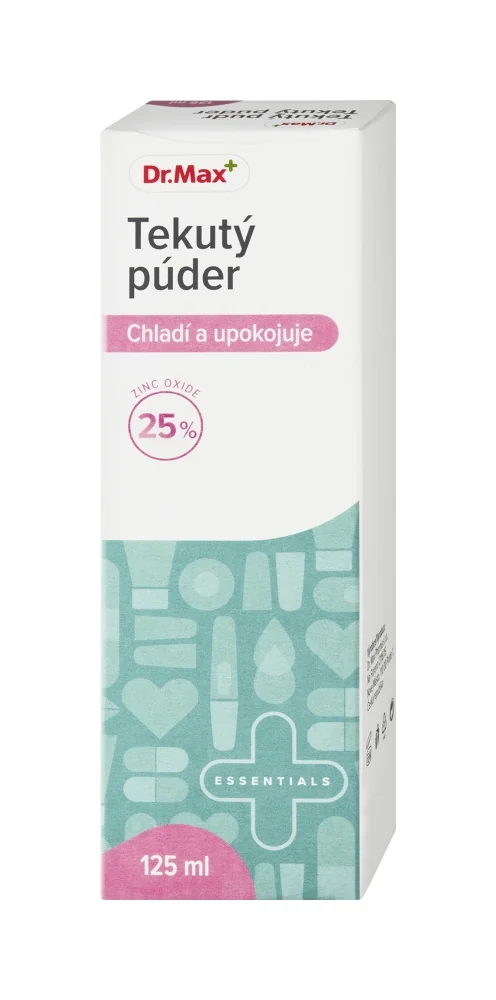 Dr. Max Tekutý púder 1×125 ml, chladiaci účinok