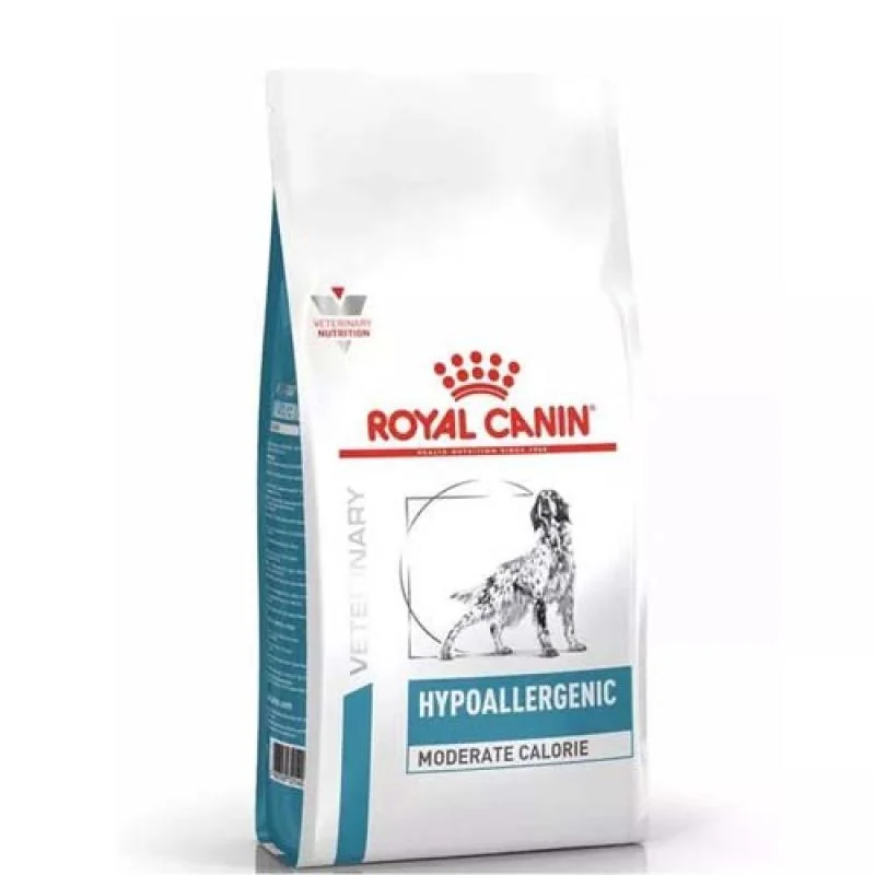 ROYAL CANIN VHN DOG HYPOALLERGENIC MODODERATE CALORIE 1,5kg -krmivo pre psov trpiacich potravinovými alergiami a so sklonmi k nadváhe