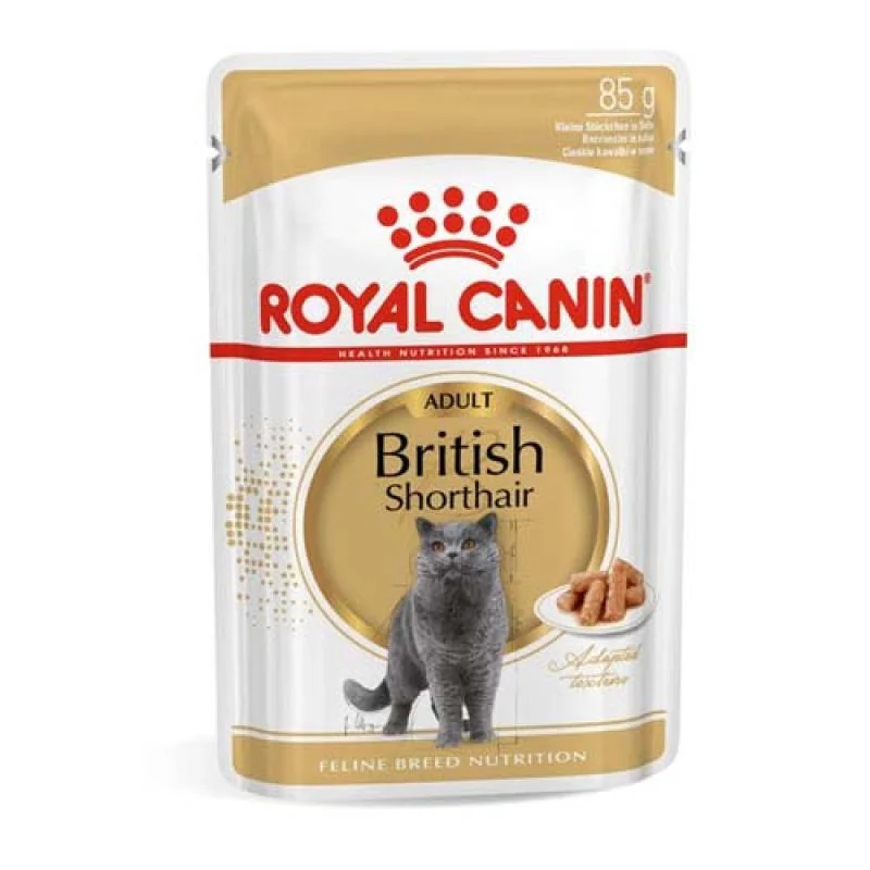 ROYAL CANIN BRITISH SHORTHAIR 85g kapsička pre Britské mačky