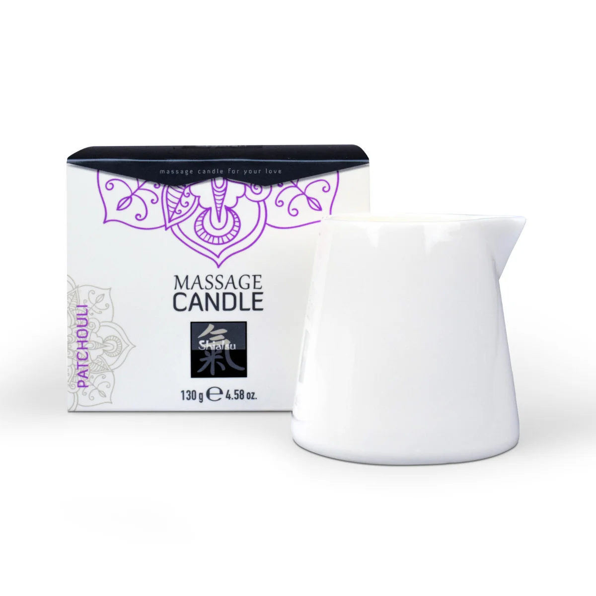 Hot Masážna sviečka Massage Candle Patchouli