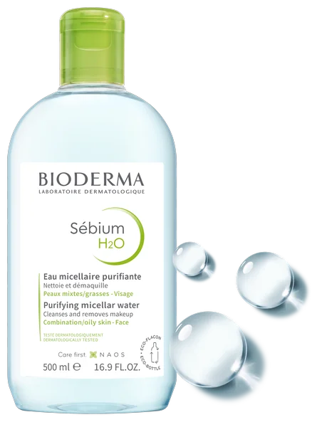 BIODERMA Sébium H2O 1×500 ml, micelárna voda