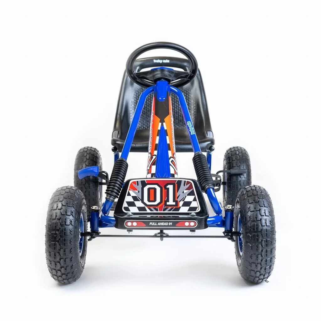 Detská šliapacia motokára Go-kart Baby Mix Razor modrá , 20C55290 