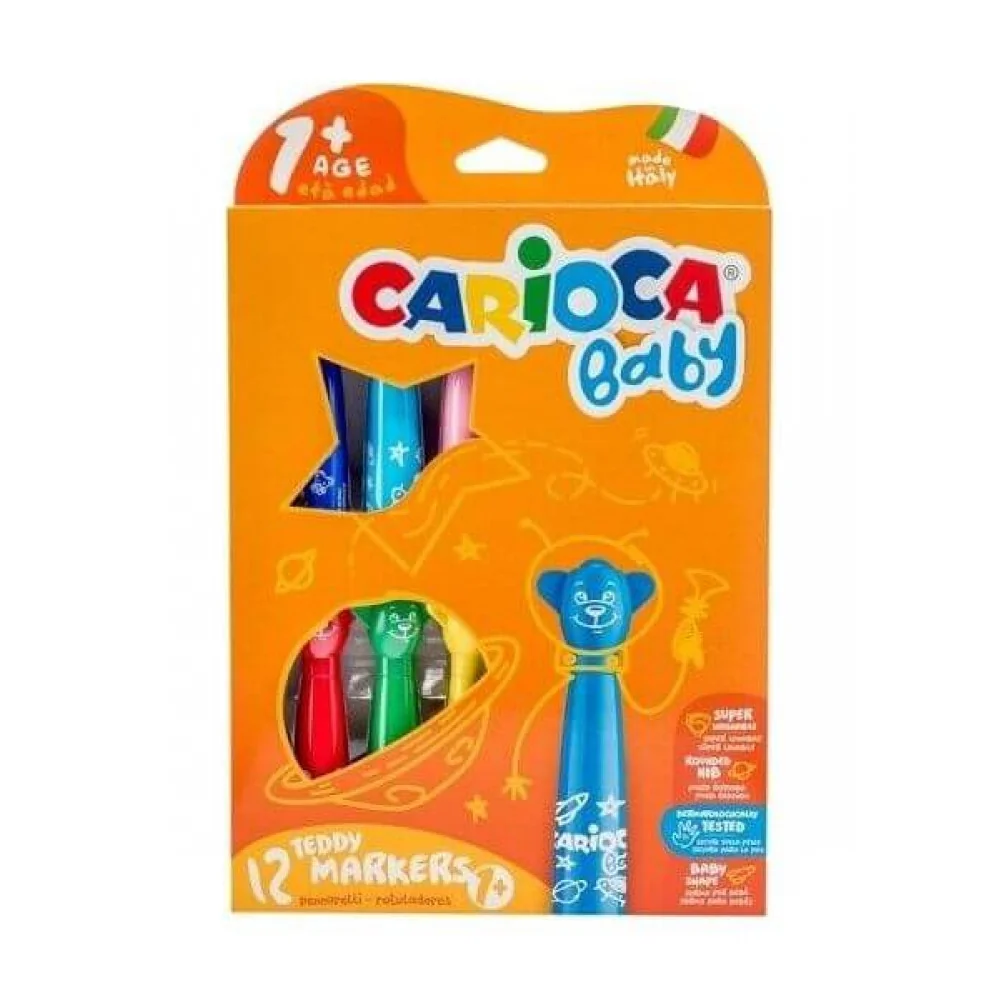 Fixky BABY TEDDY Antibacterial 12 ks-CARIOCA 