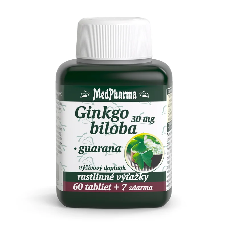 MedPharma GINKGO BILOBA + GUARANA