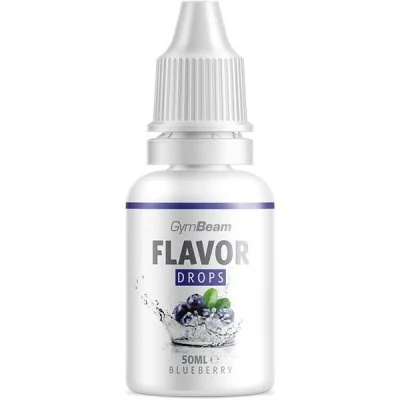 Gymbeam flavor drops 30 ml čučoriedky 30 ml