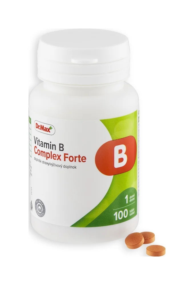 Dr. Max Vitamin B Complex Forte 1×100 tbl, výživový doplnok