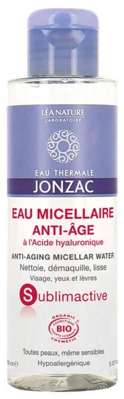 JONZAC Sublimactive MICELÁRNA VODA BIO