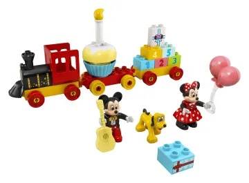 LEGO® DUPLO 10941 Narodeninový vláčik Mickeyho a Minnie 1×1 ks, lego stavebnica