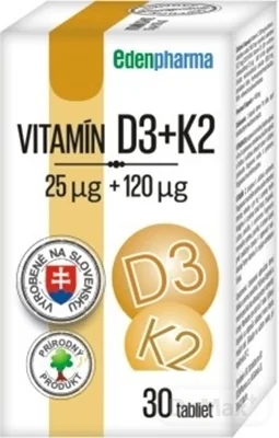 EDENPharma VITAMÍN D3 + K2