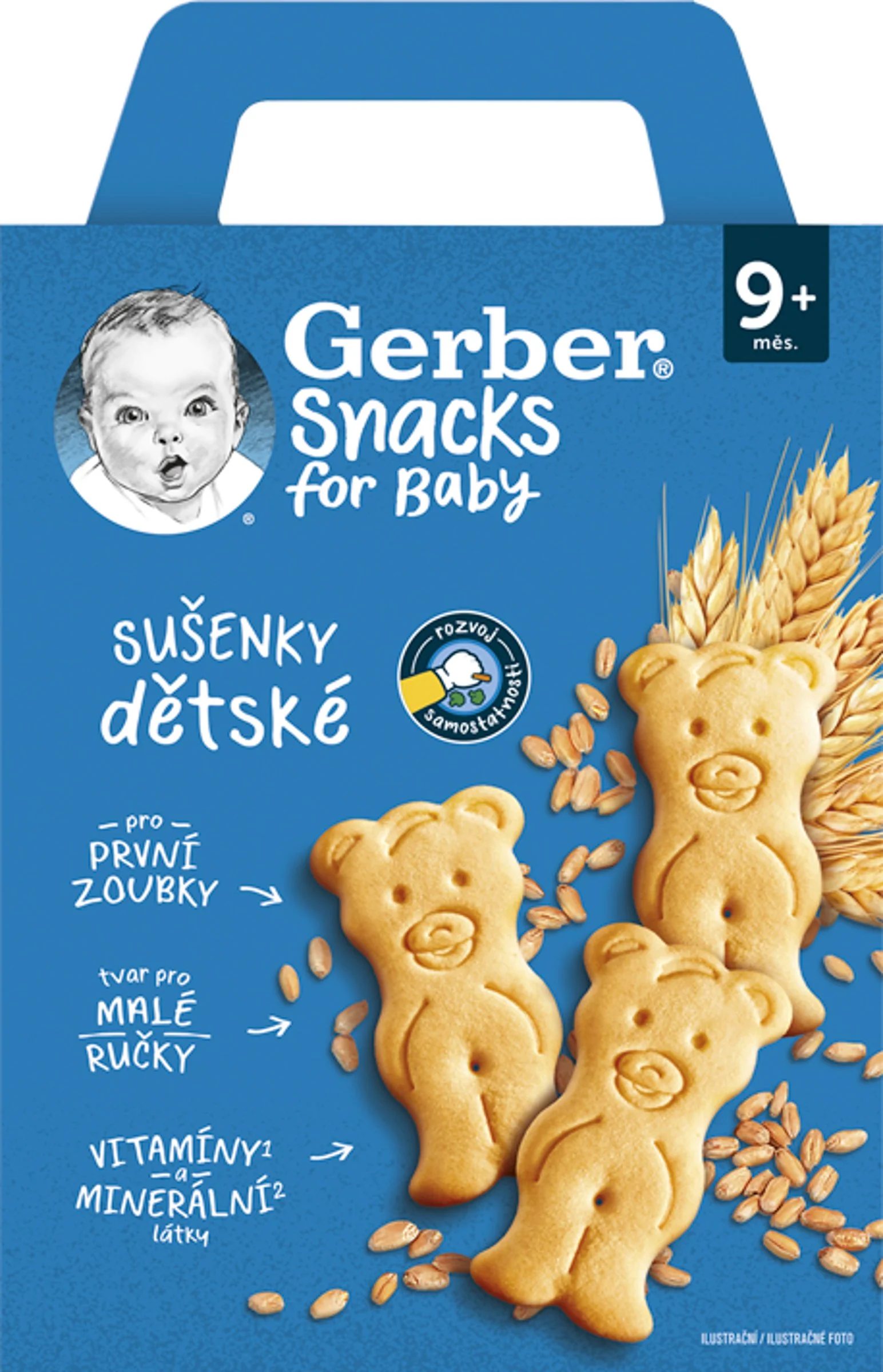 Gerber Snacks for Baby Detské SUŠIENKY