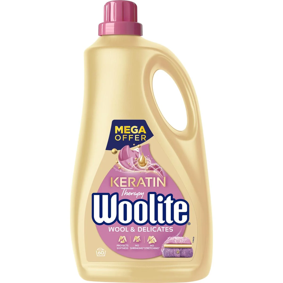 Woolite tekutý prací prostriedok 3,6L / 60 praní Delicate & Wool