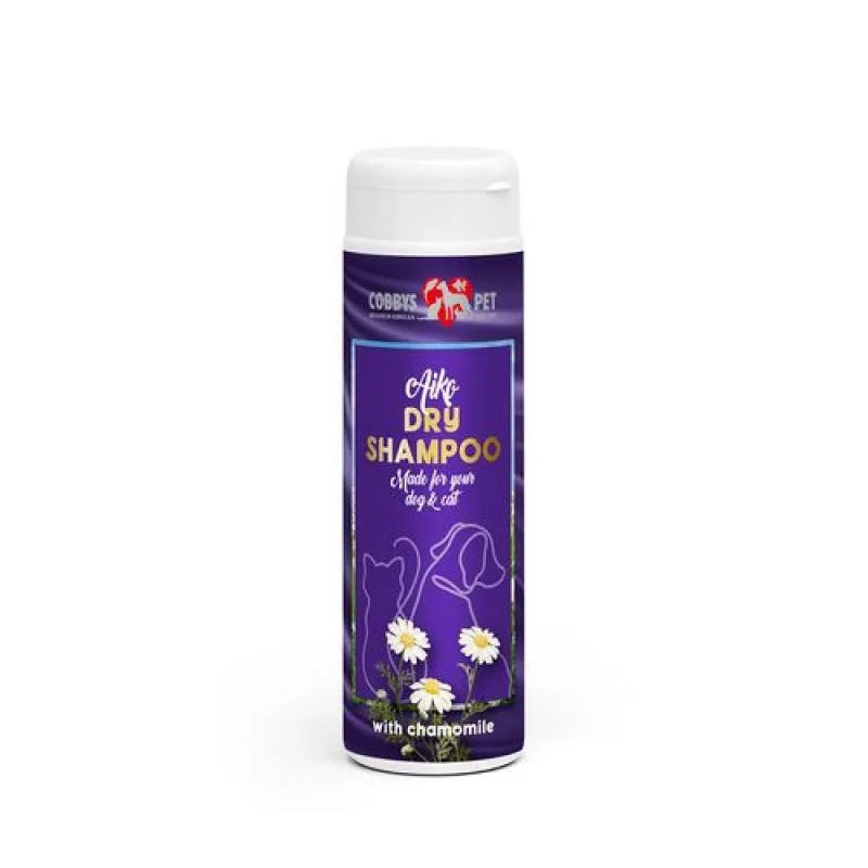 COBBYS PET AIKO DRY SHAMPOO DOG & CAT 100g suchý šampón s harmančekovým olejom