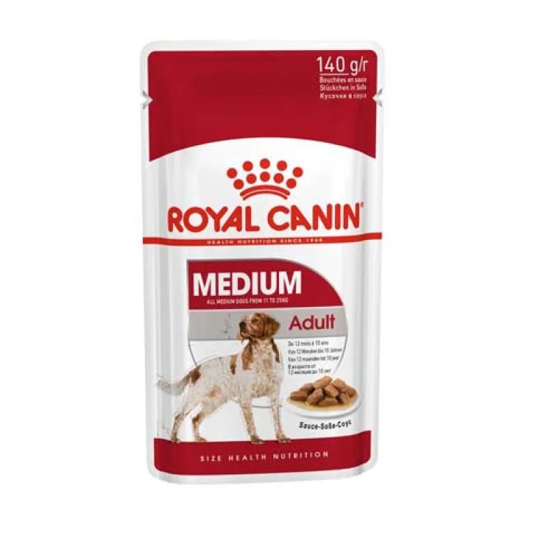 ROYAL CANIN CHN MEDIUM ADULT 140g kapsička pre dospelých psov stredných plemien