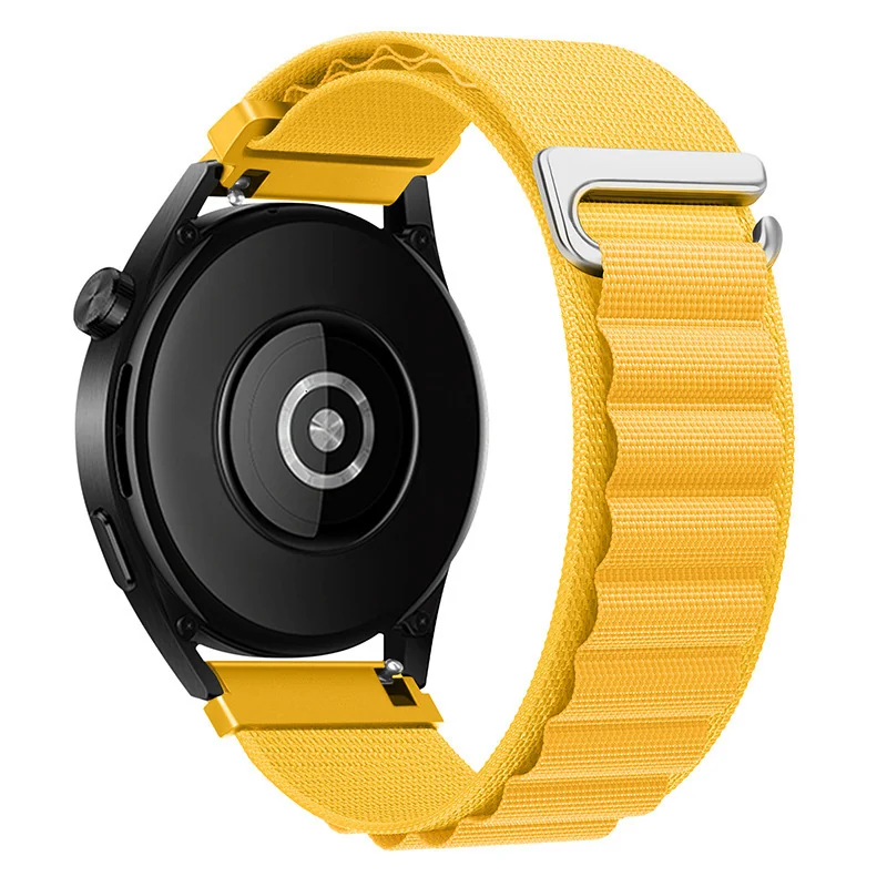 BStrap Nylon Loop remienok na Garmin Vivoactive 5 yellow