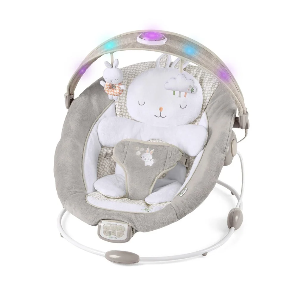 Lehátko vibrujúce s melódiou a svetlom Twinkle Tails™ 0m+ do 9 kg 