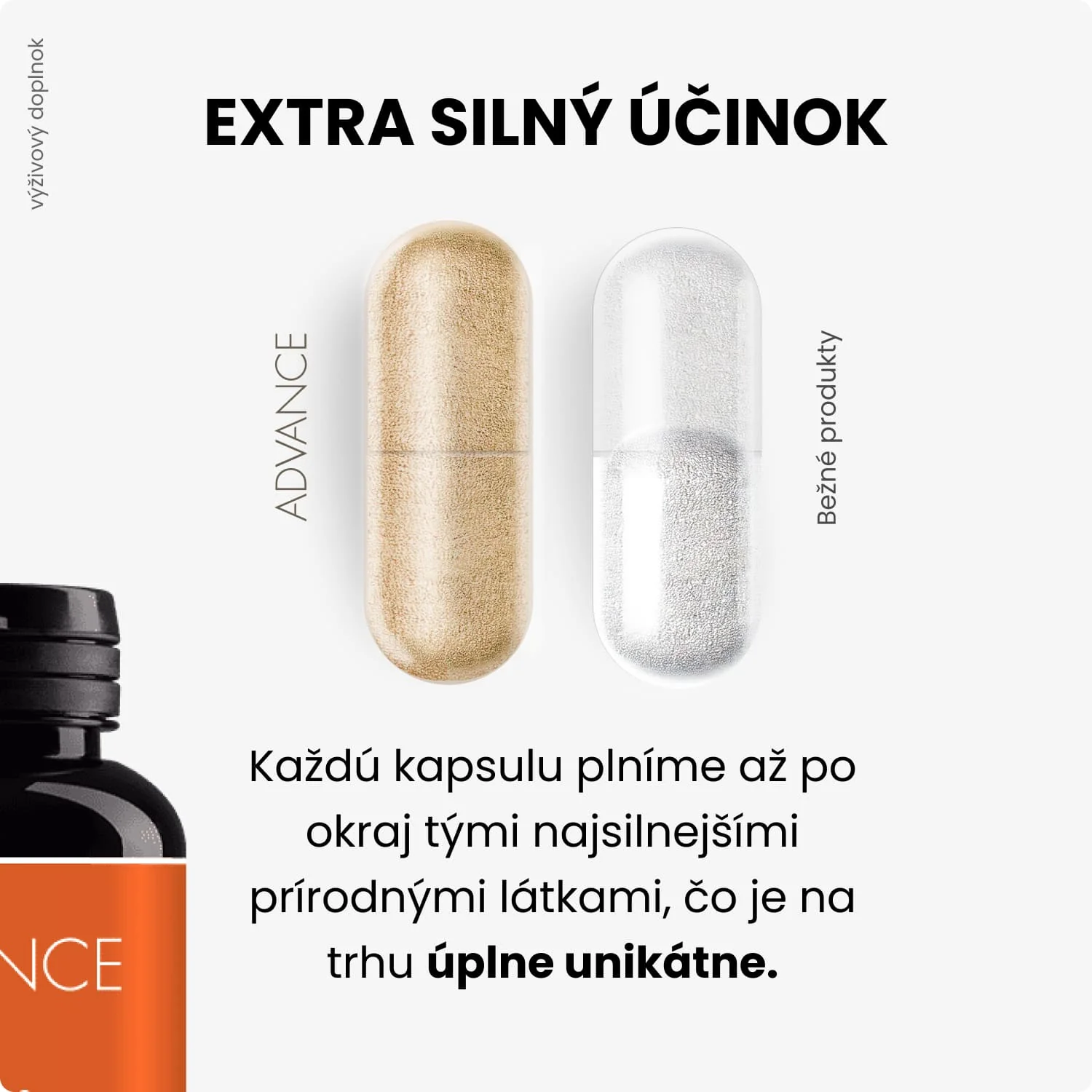 ADVANCE Candix s kyselinou kaprylovou 1×60 cps, výživový doplnok