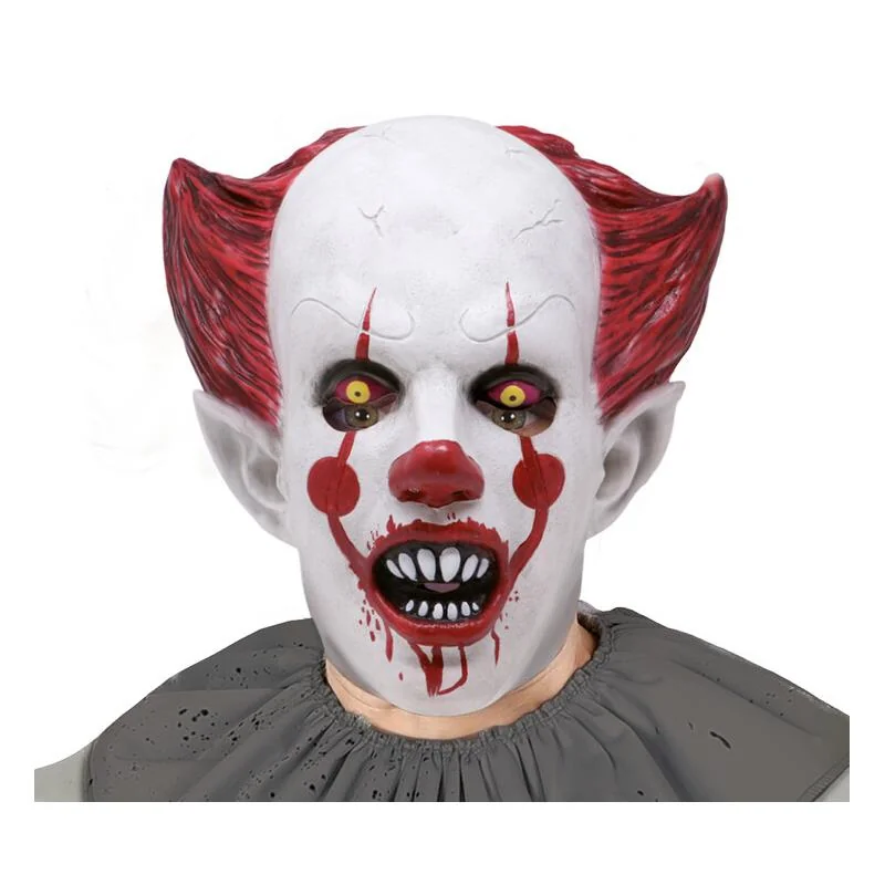 Guirca Maska Klaun Pennywise latex