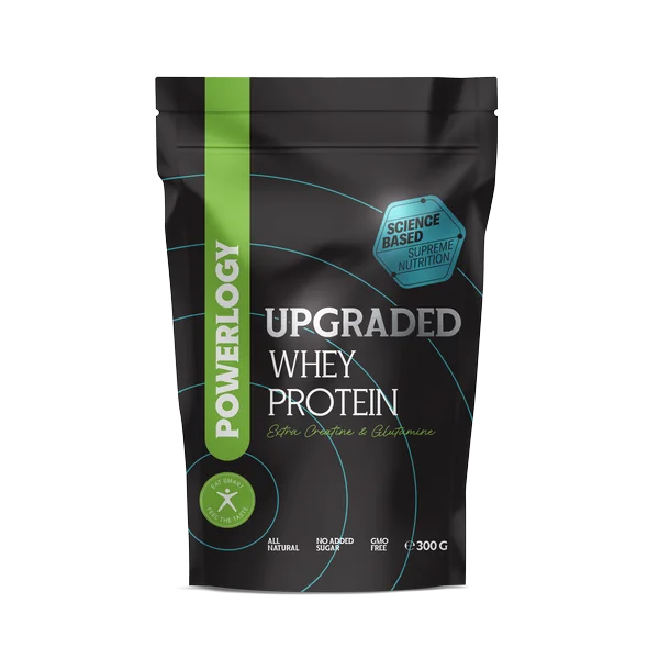 Powerlogy Upgraded Whey Protein 1×300 g, srvátkový protein