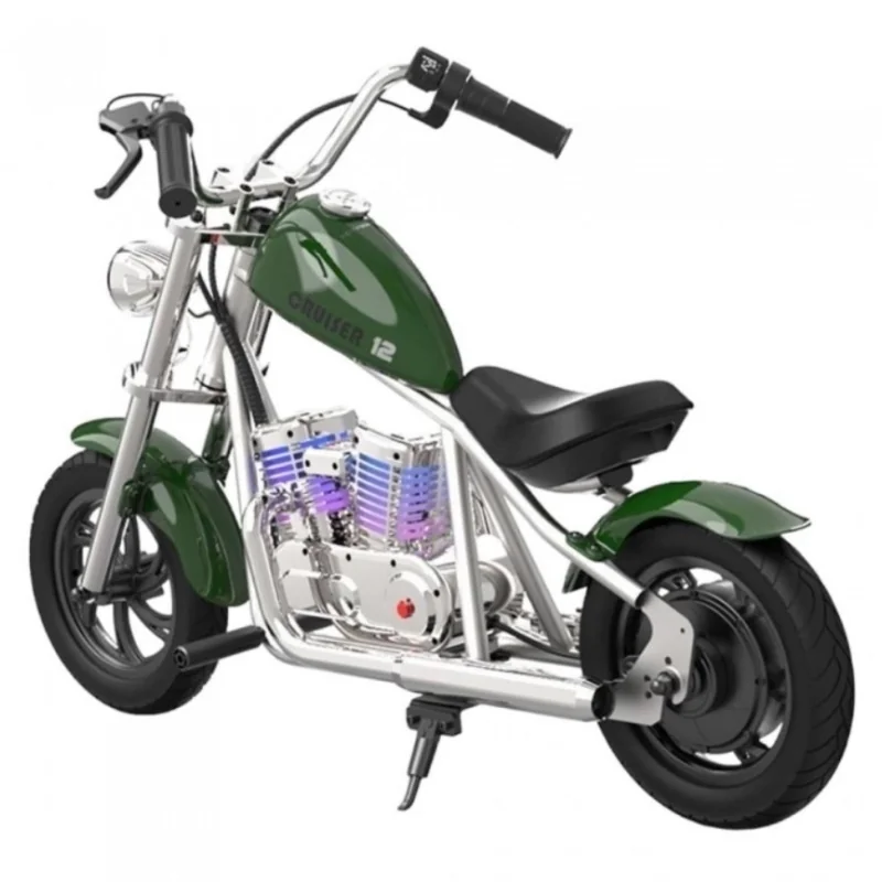 Hyper Gogo Cruiser 12 Plus Elektrická motorka s aplikáciou - zelená 