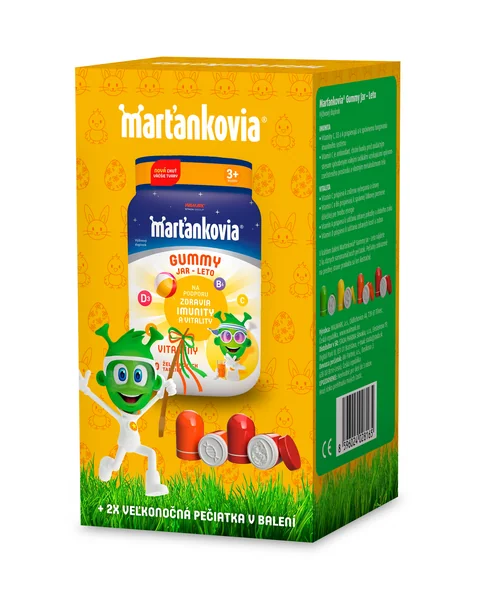 Marťankovia GUMMY JAR - LETO + pečiatky