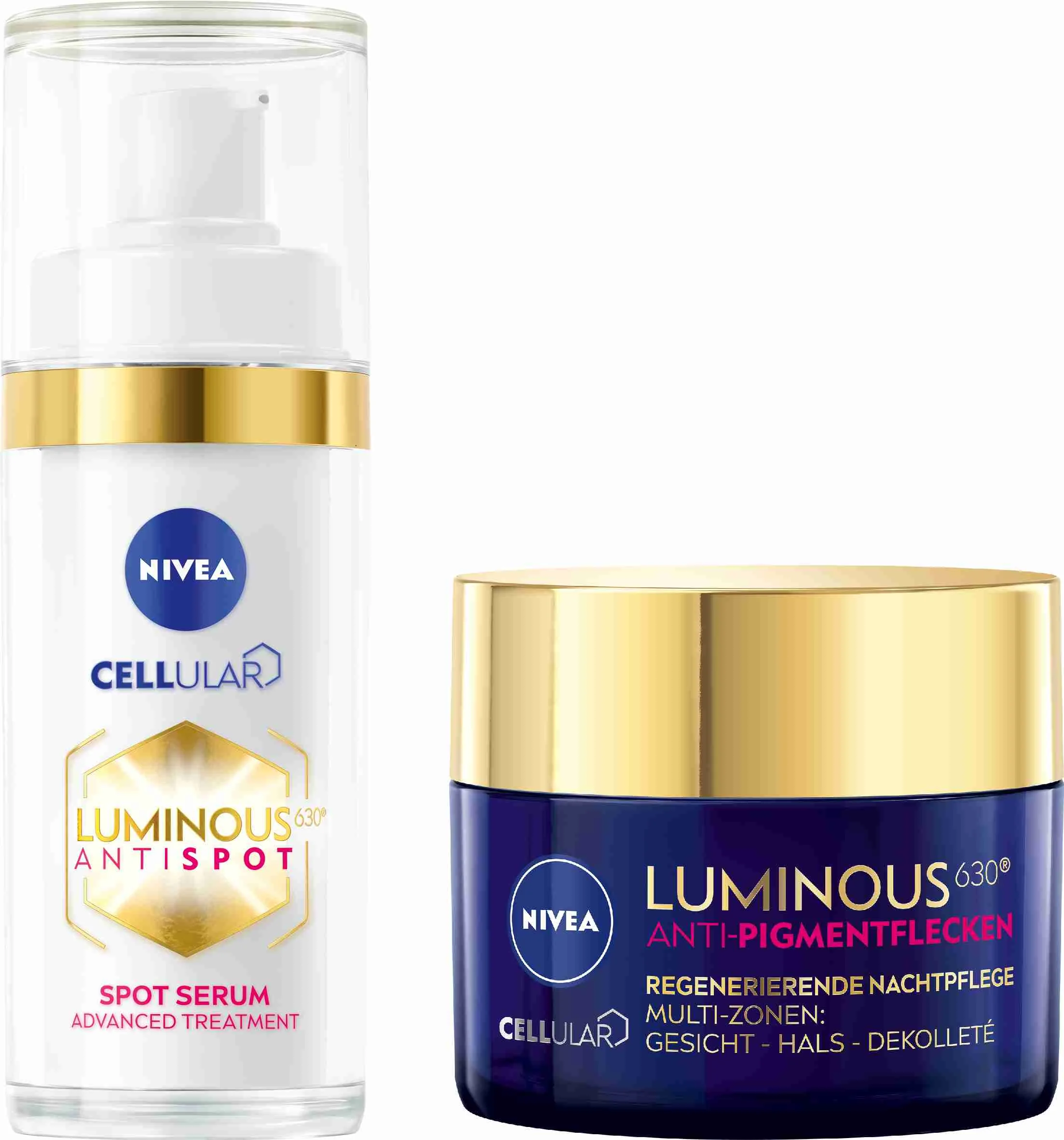 Nivea FC Luminous S/N Duopack 1×30 ml + 50 ml, sada pleťovej kozmetiky