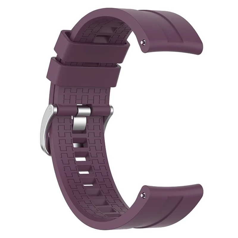 BStrap Silicone Cube remienok na Huawei Watch GT 42mm, purple plum