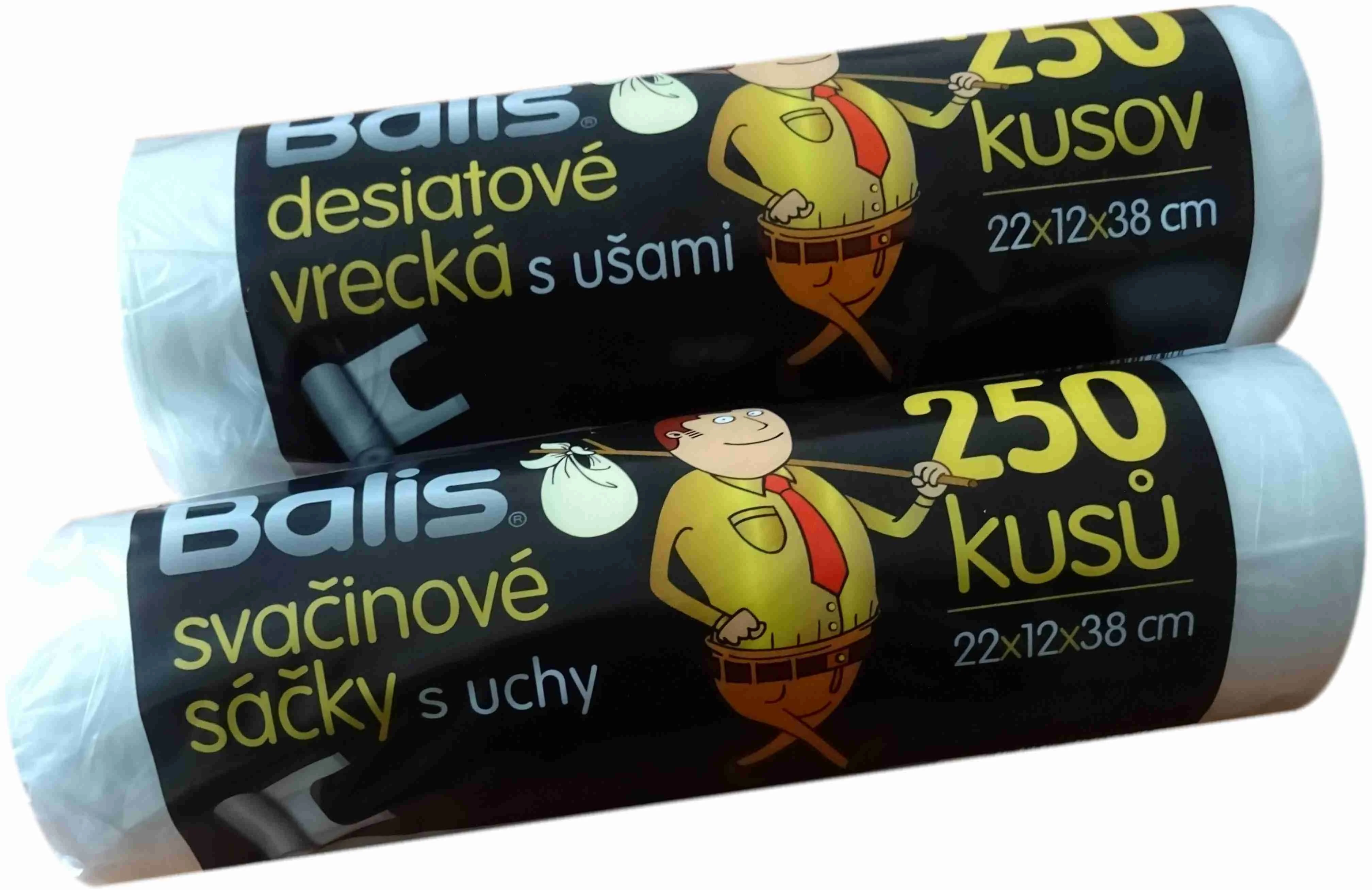 BALIS Desiatové vrecká s ušami 3kg/250ks