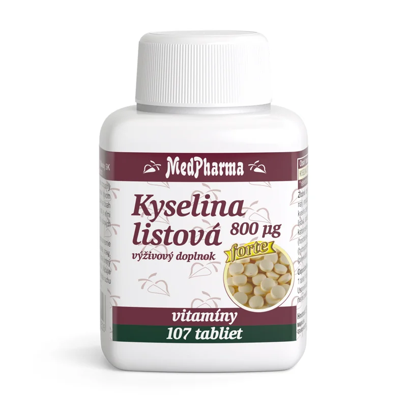 MedPharma Kyselina listová 800 µg