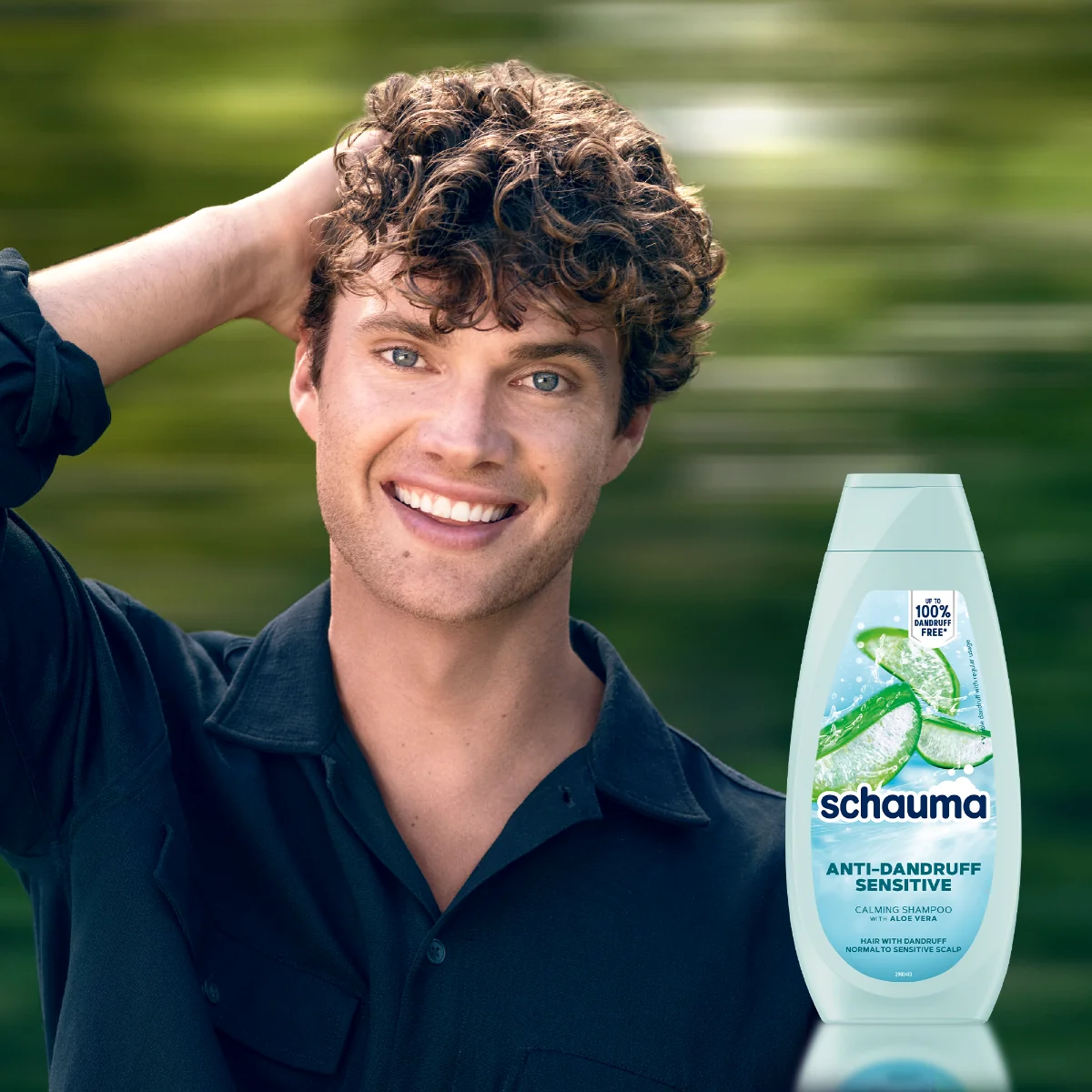 Schauma šampón Anti-Dandruff Sensitive 1×400 ml, šampón