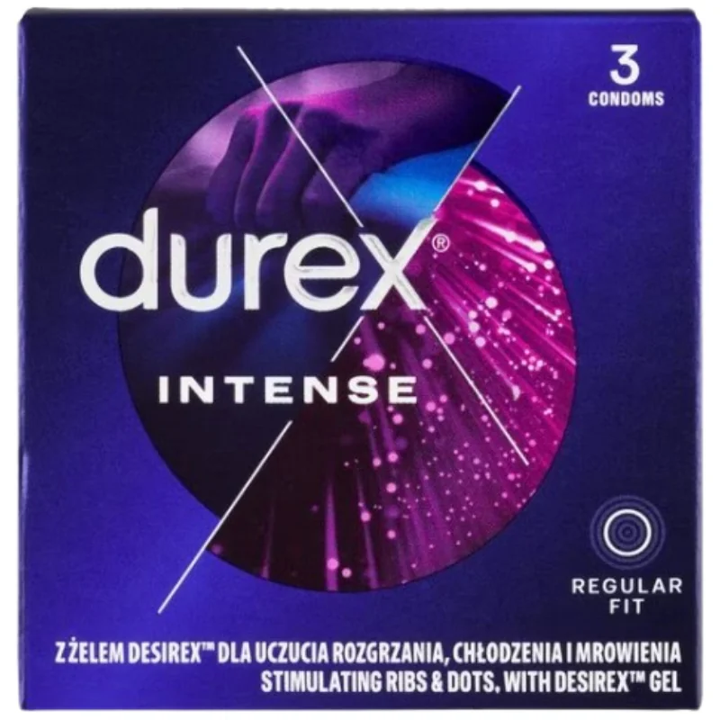 DUREX kondómy Intense 3ks