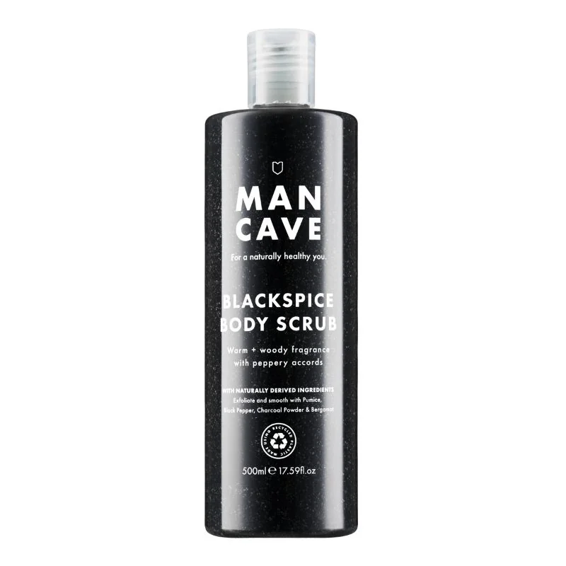 MANCAVE telový peeling ČIERNE KORENIE 500ml 