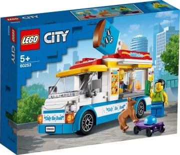 LEGO® City 60253 Zmrzlinárske auto 1×1 ks, lego stavebnica