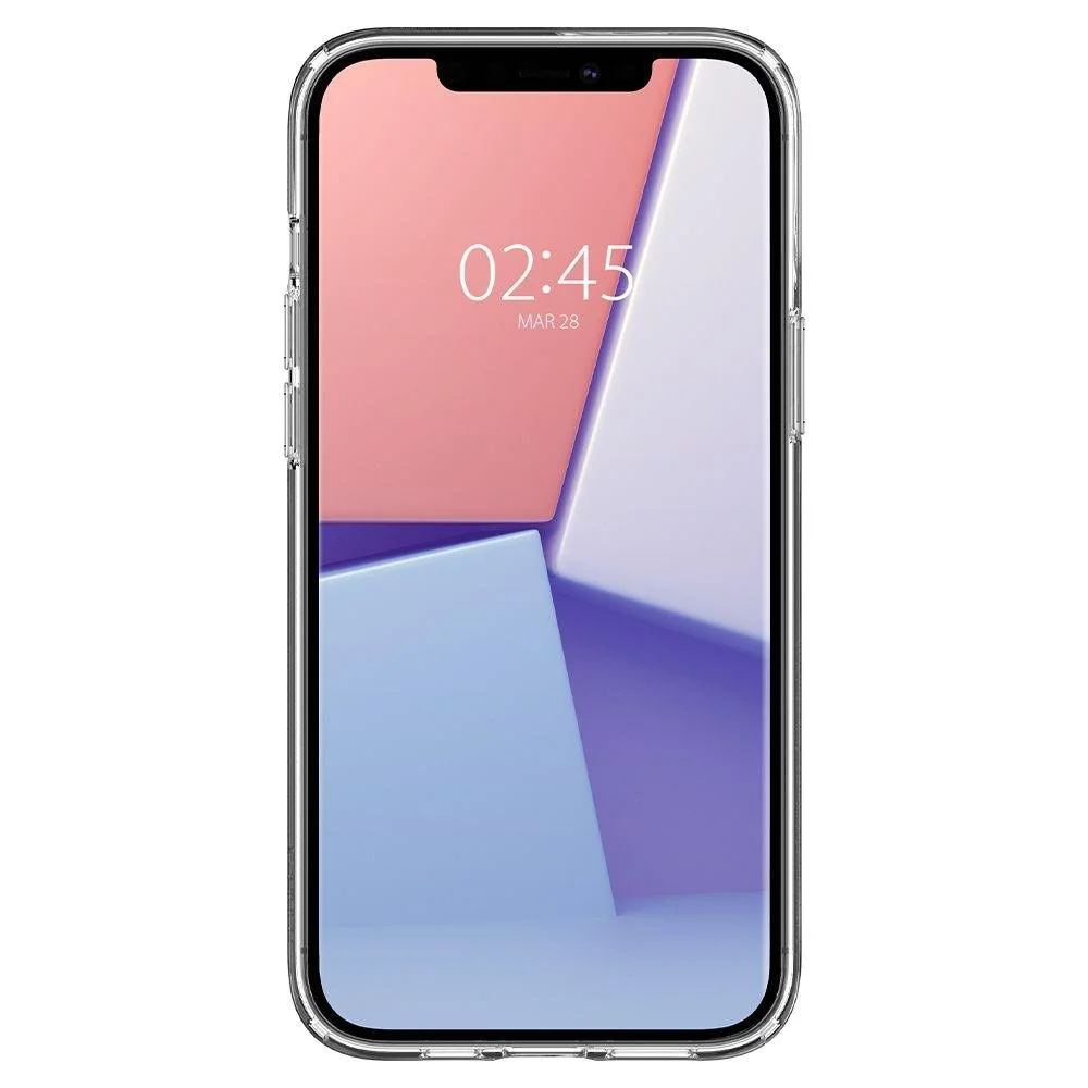 Spigen Liquid Crystal silikónový kryt na iPhone 12 / 12 Pro, priesvitn ý