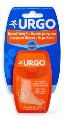 URGO Hojenie pľuzgierov Na päty (na šport)