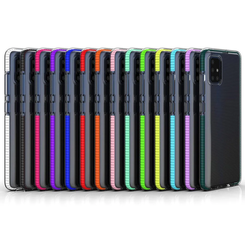 MG Spring Case silikónový kryt na Xiaomi Redmi 10X 4G / Redmi Note 9 svetloružový