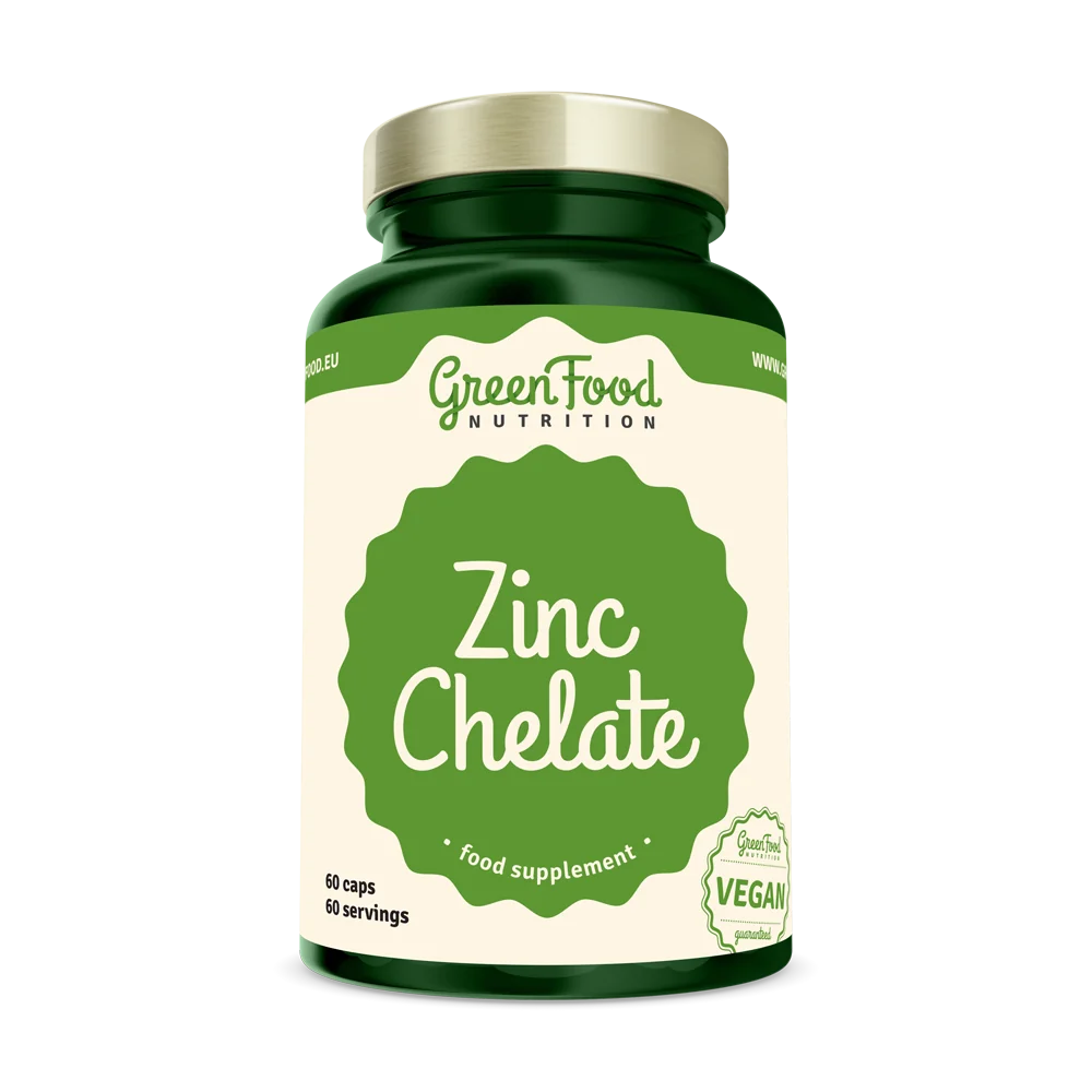 GreenFood Nutrition Zinc Chelate 60cps