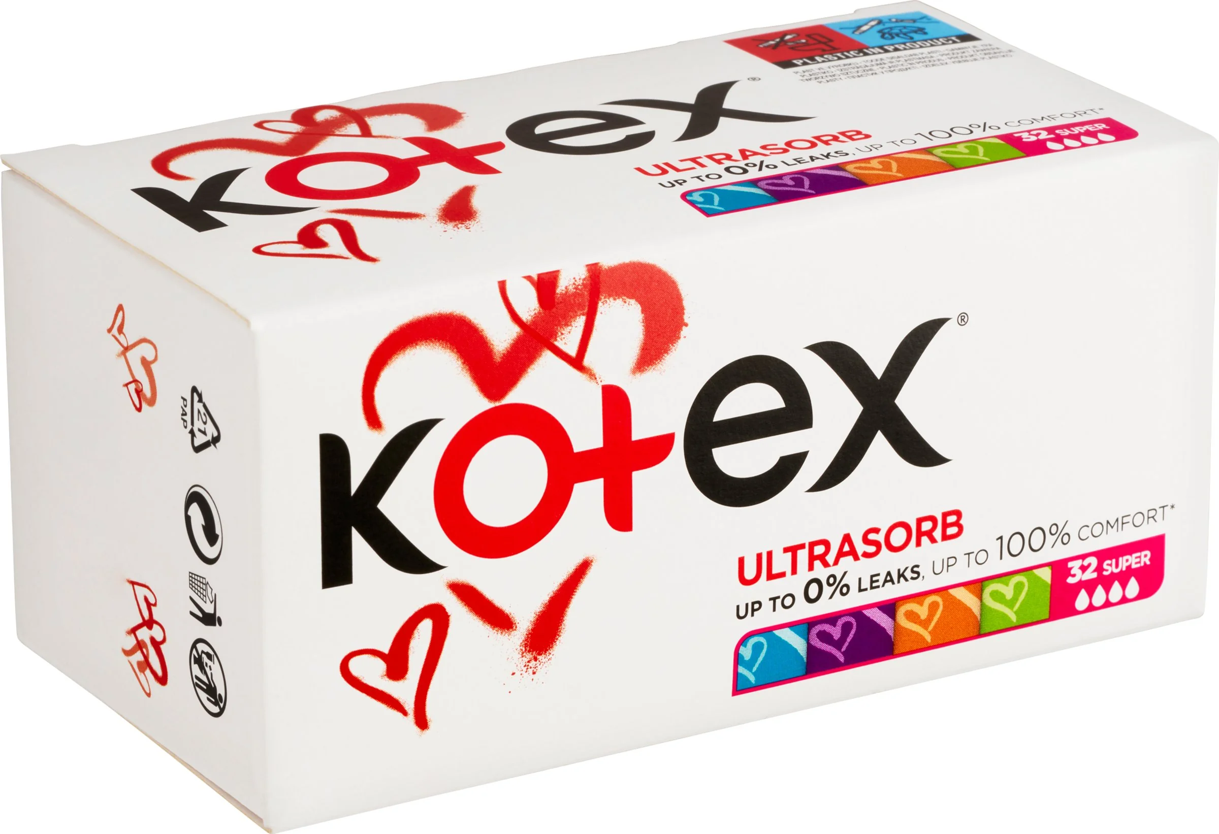 KOTEX tampóny Ultra Sorb Super 32 ks 1×1 ks