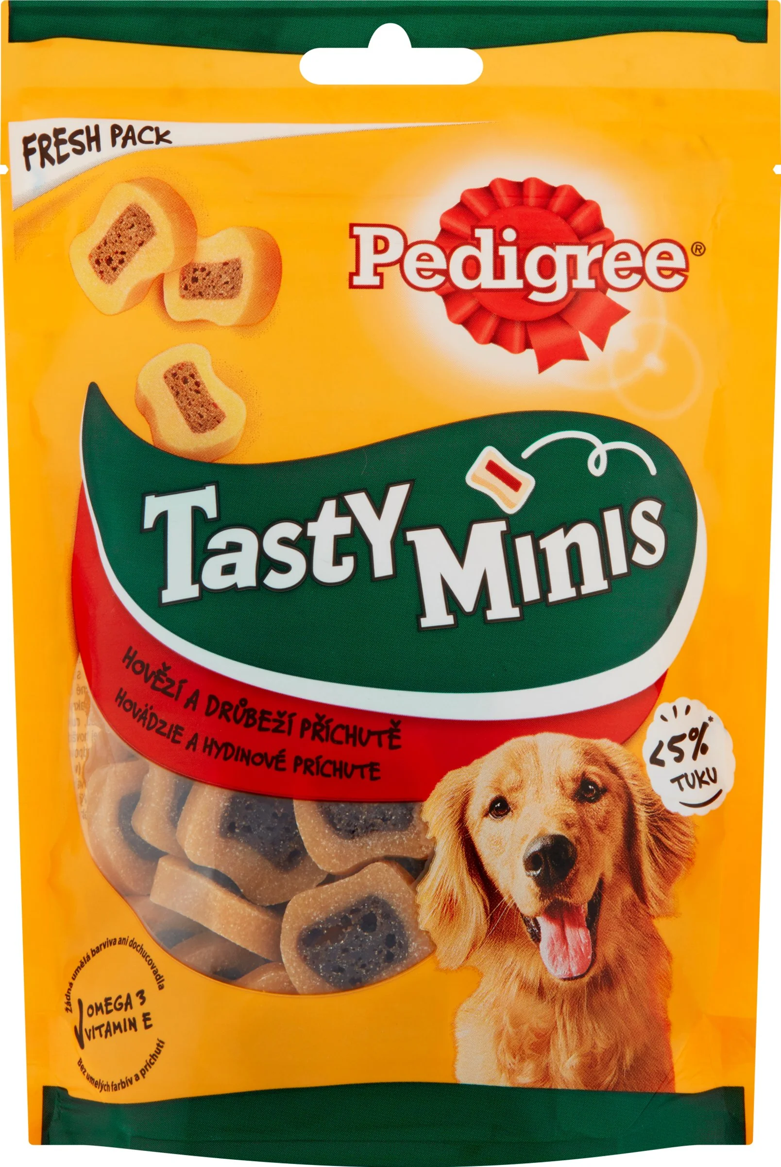 PEDIGREE pochúťka Tasty Minis Chewy Slices 1×155 g, pochúťka pre psy