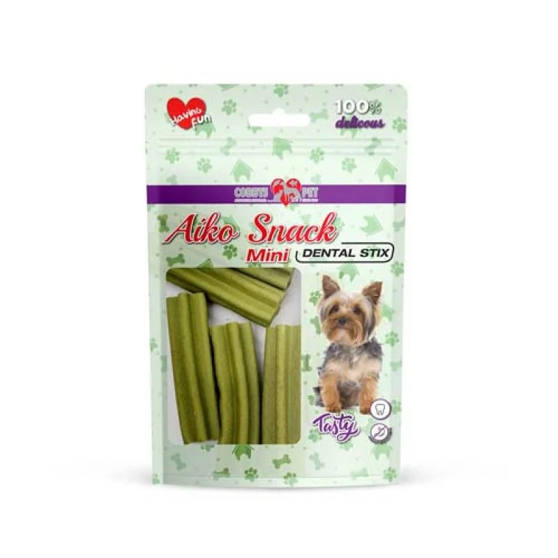 COBBYS PET AIKO SNACK Mini Dental stix 60g dentálne tyčinky