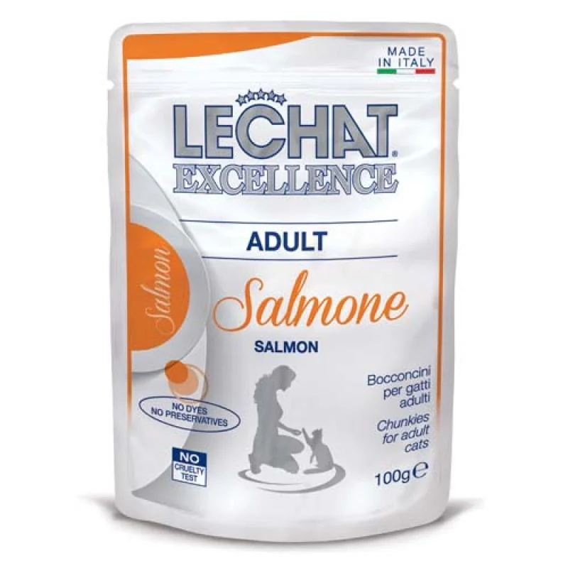 MONGE LECHAT EXCELLENCE ADULT losos 100g kapsička